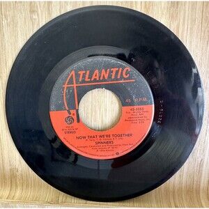 The Spinners 7" Record 45 RPM The Rubberband Man / Now That We're Together 1976